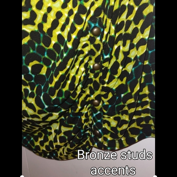 Draping Scoop Neck Sleeveless Worthington Women's Top - Picture 8 of 12